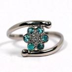 パライバトルマリン0.23ct　プラチナリング PT900