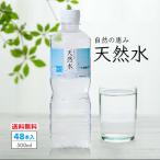 水 500ml 48本 天然水 ミ�