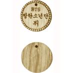 BANGTAN V テヒョン TAE HYUNG  バンタン 韓国語ハングル　木製レーザー彫刻加工キーホルダー　ストラップ　 おまけDVD　BTS PV COLLECTION音楽DVD