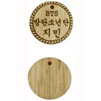 ショッピングbts dvd BANGTAN ジミン  JIMIN  バンタン 韓国語ハングル　木製レーザー彫刻加工キーホルダー　ストラップ　 おまけDVD　BTS PV COLLECTION音楽DVD