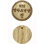 ショッピングbts dvd BANGTAN JIN  ジン バンタン 韓国語ハングル　木製レーザー彫刻加工キーホルダー　ストラップ　 おまけDVD　BTS PV COLLECTION音楽DVD