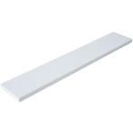 [ flat дешево . медь промышленность ] сосна ламинированная древесина полки доска 600×100×15 белый <WSW-77>