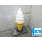■ソフトクリーム電光自立看板・100V・W340×D340ｍｍ・中古・厨房専門店!!（3i925m）