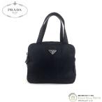  Prada (PRADA) нейлон te Hsu to вид ti vanity cosme сумка треугольник Logo ручная сумочка B6840 черный ( б/у )