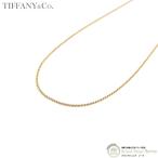 Tiffany (TIFFANY&CO.) L sa* Pele tiPERETTI бисер мяч цепь колье 750 K18 Gold 2g( б/у )