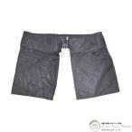  Jean paul (pole) * Gaultier (Jean Paul Gaultier) FEMME кожа талия маркер (габарит) поясная сумка сумка Vintage черный ( б/у )