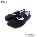  mezzo n Margiela (Maison Margiela) MM6 дыра tomik балетки #37.5 обувь S59WZ0093 черный ( новый товар )