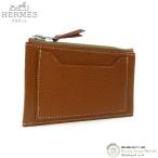 エルメス （HERMES） クラリス PM シェーブル コインケース 小銭入れ ゴールド □F刻 ヴィンテージ品（中古）