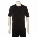 ボッテガ ヴェネタ (BOTTEGA VENETA) ヘンリーネック Tシャツ 656849 サイズM ブラウン メンズ ウェア(中古)