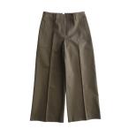 Hermes (HERMES) укороченные брюки хлопок стрейч центральный si-m#36 Brown 3H0426DN одежда ( как новый ) б/у 