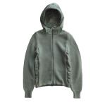 プラダ （PRADA） プラダスポーツ ニット ジップアップ フーディ 36 グレー 24V3770 ウェア（中古）