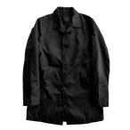 プラダ （PRADA） ナイロン パテッド ステンカラー コート アウター 中綿 44 ブラック UGW616 ウェア メンズ（中古）