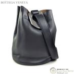 ショッピングボッテガヴェネタ ボッテガ ヴェネタ （BOTTEGA VENETA） スモール ドロップ ループストラップ付き バケット ショルダー バッグ 576804 NERO（中古）