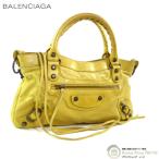 バレンシアガ （BALENCIAGA） ザ・ファースト ハンド ショルダー バッグ 103208 イエロー系（中古）