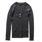 ドルチェアンドガッバーナ （DOLCE&GABBANA）ウール リブニット 38 グレー F0408K ウェア（中古）
