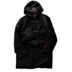 プラダ （PRADA）プラダスポーツ ポリエステル ダッフル コート 中綿 レザーパーツ XL ブラック SGV126 ウェア メンズ（中古）