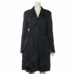 プラダ （PRADA） ナイロン コート ベルト付 42 ブラック ウェア（中古）
