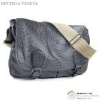  Bottega Veneta (BOTTEGA VENETA) Ostrich mesenja- Cross корпус сумка на плечо темно-серый мужской ( б/у )