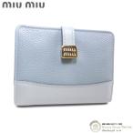 ミュウミュウ （MIUMIU） ロゴ レザー
