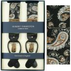  Alba -tosa- камень ALBERT THURSTON подтяжки черный peiz Lee принт рисунок Британия производства 2571-5