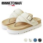 ショッピングMINNETONKA Minnetonka ミネトンカ 正規品 25M03 プラットフォームパフィトングサンダル レディース