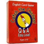Catch The Chicken English Card Game Q &amp; A Easy Level 英語 カードゲーム子供