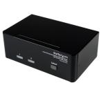 Yahoo! Yahoo!ショッピング(ヤフー ショッピング)StarTech.com 2ポートDVI/VGAデュアルモニタ対応KVMスイッチ SV231DDVDUA