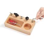 Yahoo! Yahoo!ショッピング(ヤフー ショッピング)モンテッソーリ教具 木製 工具 子供おもちゃ ねじはぴ パズル 女の子 男の子 プレゼント 指先知育玩具