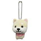 Yahoo! Yahoo!ショッピング(ヤフー ショッピング)旅するマメしば ぬいぐるみキーホルダー かわいい ぬいぐるみ ふわふわ 犬 柴犬 豆柴 おもちゃ 癒し （白 まめこ）