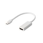 ���쥳�� �Ѵ������ץ� miniDisplayPort-HDMI for Mac/Surface/Lenovo �ۥ磻�� AD-MDPHDMIWH