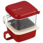 オーエスケー LUNCH CHIME お弁当箱 マグランチボックス サラダ レッド MSL-9