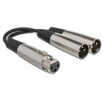 Hosa YXM-121 15cm XLR¥á¥¹-XLR¥ª¥¹¡ß2 Y¥±¡¼¥Ö¥ë