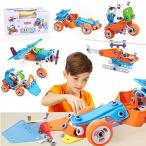 Yahoo! Yahoo!ショッピング(ヤフー ショッピング)【男の子人気オモチャ】148ピース 組み立て 車 立体パズル 知育玩具 はたらく車 オモチャ ヘリコプター ブロック DIYカー変形 男の子 おもちゃ