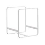 ディッシュラック Sサイズ　プレートPlate　ホワイト 02323　皿立て　皿収納　ディッシュスタンド　キッチン　おしゃれ　山崎実業