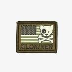 KILONINER kilo naina- Mini freedom Cross bo-n собака & Logo patch язык ( собака для ) [ почтовая доставка возможно ]n