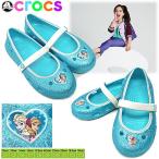 ショッピングクロックス キッズ クロックス キッズ ベビー キーリー フローズン フラット crocs keeley frozen flat 200919 子供靴 サンダル フラット シューズ kids 男の子 女の子