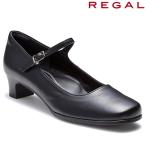 リーガル REGAL レディース ストラップパンプス 6669 AC ローヒールパンプス フォーマル 冠婚葬祭 リクルート 通勤 ビジネス 就活 オフィス