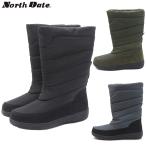  North Date North Date женский winter ботинки . скользить водонепроницаемый защищающий от холода шиповки боты EJ2910/32910 чёрный серый симпатичный модный скольжение трудно 