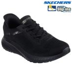 SKECHERS スケッチャーズ スリップインズ ボブス スポート スクワッド カオス カレント ミューズ 117497W 手を使わず履ける靴 レディース スニーカー