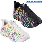 SKECHERS スケッチャーズ レディース スニーカー ウノ ライト ハート オブ ハーツ UNO LITE HEART OF HEARTS 177977 ジェームズ・ゴールドクラウン コラボ