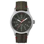 アメリカ直輸入品タイメックス TIMEX 腕時計 アライド ステンレススチール ファブリック 時計ケース付き (TW2R60900（オリーブ）)送料込み！