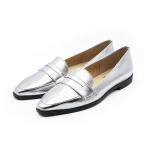 tiado квадратное tu монета Loafer серебряный обувь женский бренд дождь водонепроницаемый TIAD 1002 SV