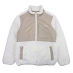  хорошая вещь GUESS Guess Boa Padding Jacket боа pa DIN g с хлопком жакет блузон внешний пальто S слоновая кость мужской б/у одежда б/у 