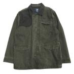  прекрасный товар 90's GAP Old Gap охота жакет куртка-блузон переключатель Old Vintage XL чёрный черный темно-синий мужской б/у одежда б/у 