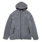  хорошая вещь LANVIN en Bleu Lanvin on b крыша -tif- dead боа жакет блузон внешний 48 серый мужской б/у одежда б/у 