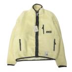  как новый 24aw Maison MIHARA YASUHIRO mezzo n Mihara Yasuhiro WIDE BACK BOA BLOUSON боа блузон жакет флис 44 белый мужской б/у одежда б/у 