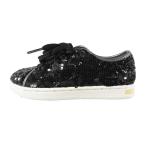 не использовался DOLCE&amp;GABBANA Dolce and Gabbana Kids ребенок обувь украшен блестками спортивные туфли обувь обувь черный 25 Kids б/у одежда б/у 