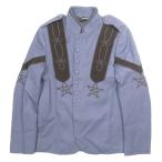  не использовался DIOR Dior 21aw милитари Napoleon жакет bona Pal to жакет вышивка общий подкладка центральный отдушина 48 лиловый мужской б/у одежда б/у 