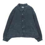  прекрасный товар WILLY CHAVARRIA Willie коричневый шероховатость aSILVER LAKE WORK JACKETwoshu обработка Denim Work жакет M черный мужской б/у одежда б/у 