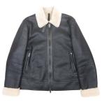  как новый TAGLIATORE Tagliatore SHEARLING CORBIN B-3sia кольцо мутон boma- жакет блузон внешний кожа 54 чёрный черный мужской б/у одежда б/у 